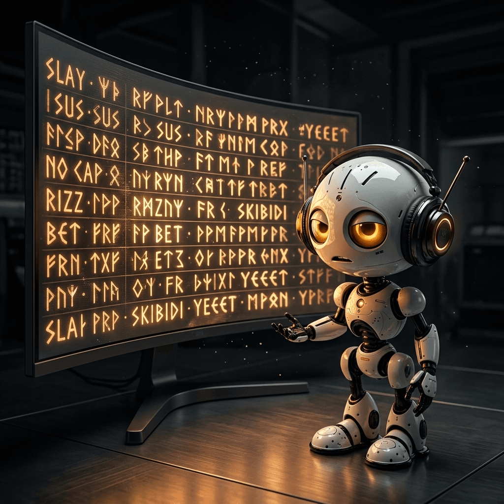 Cover: The Great AI Slang War: How LLMs Learned to Speak Brainrot and Gen Z Slang